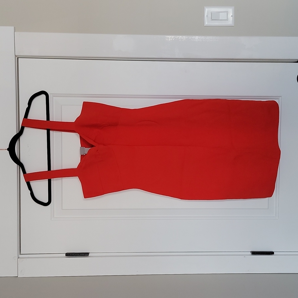 Red bandage dress